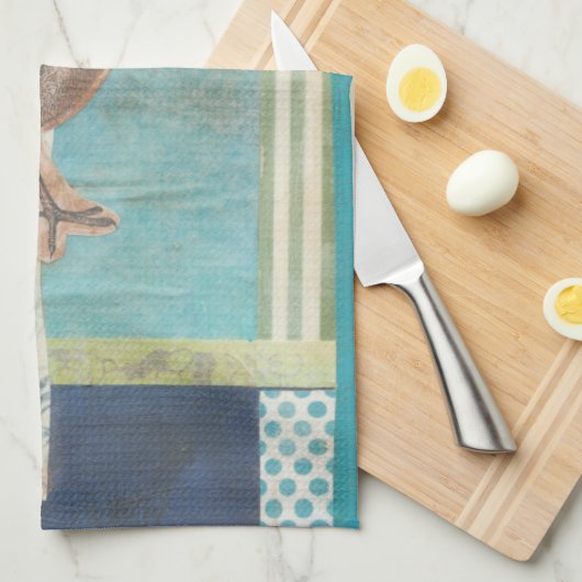 Avian Scrapbook I Theedoek (Quarter Fold)