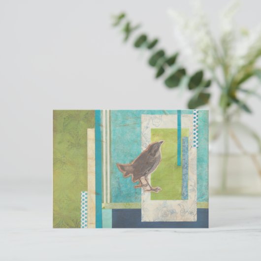 Avian Scrapbook II Briefkaart (Staand voorkant)