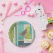 Avian Scrapbook II Papieren Bordje (Feest)