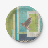 Avian Scrapbook II Papieren Bordje (Voorkant)
