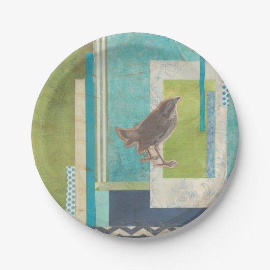 Avian Scrapbook II Papieren Bordje (Voorkant)