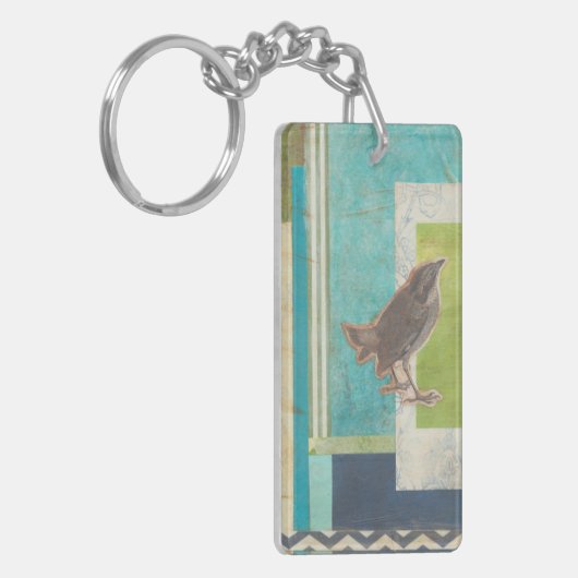 Avian Scrapbook II Sleutelhanger (Voorkant Links)
