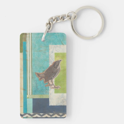 Avian Scrapbook II Sleutelhanger (achterkant)