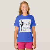 Aviano Ballet Program Girls Quote T-Shirt (Voorkant volledig)