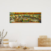 Aviary & Aquarium Poster (Keuken)