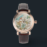 Aviary Collage I Horloge<br><div class="desc">Dieren</div>