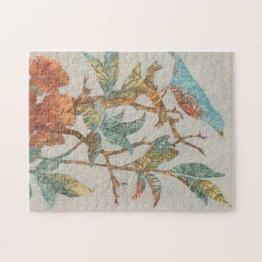 Aviary Collage I Legpuzzel (Horizontaal)