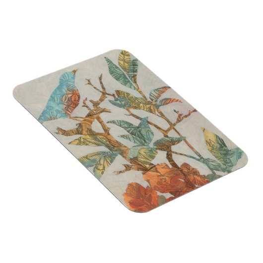 Aviary Collage I Magneet (Rechterzijde)