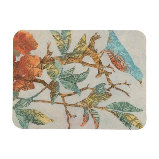 Aviary Collage I Magneet (Horizontaal)