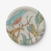 Aviary Collage I Papieren Bordje (Voorkant)