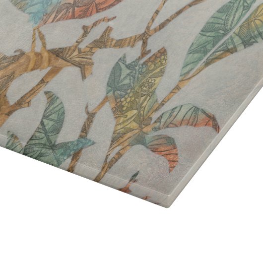 Aviary Collage I Snijplank (Hoek)