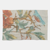 Aviary Collage I Theedoek (Horizontaal)