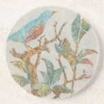 Aviary Collage I Zandsteen Onderzetter<br><div class="desc">Dieren</div>