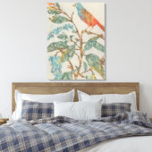 Aviary Collage II Canvas Afdruk (Insitu (Slaapkamer))