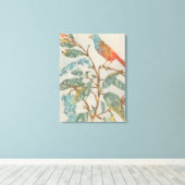 Aviary Collage II Canvas Afdruk (Insitu (Houten vloer))