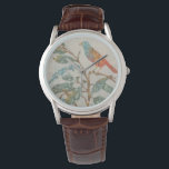 Aviary Collage II Horloge<br><div class="desc">Dieren</div>