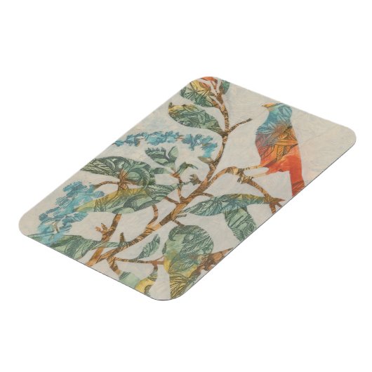 Aviary Collage II Magneet (Linkerzijde)