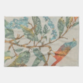 Aviary Collage II Theedoek (Horizontaal)