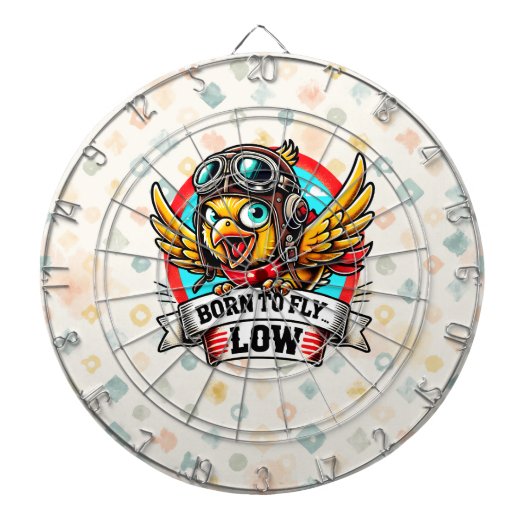 Aviateurkip Dartbord (Voorkant)
