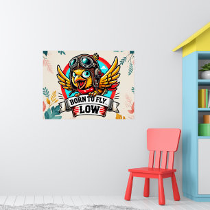 Aviateurkip Poster