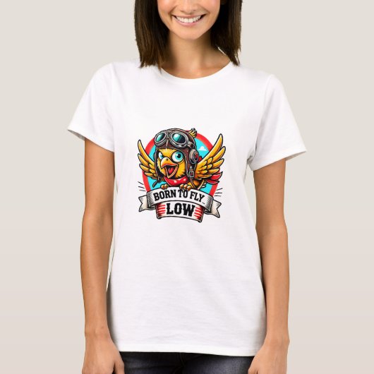 Aviateurkip T-shirt (Voorkant)