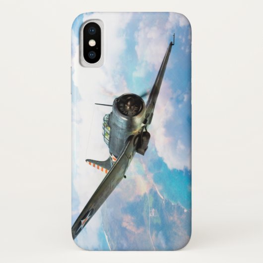 Aviation Art Device Cass "SBD Dauntless" Case-Mate iPhone Case (Achterkant)