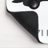 Aviation Art Mousepad "SR-71 Blackbird" Muismat (Hoek)