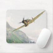 Aviation Art Mousepad "The Spitfire Mk.I." Muismat (Met muis)