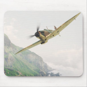 Aviation Art Mousepad "The Spitfire Mk.I." Muismat