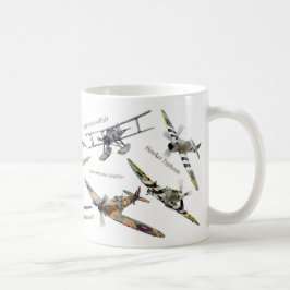 Aviation Art mug "A British fighters" Koffiemok