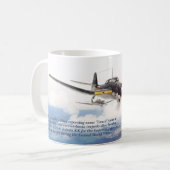 Aviation Art Mug "Aichi B7A"Grace"" Koffiemok (Voorkant links)