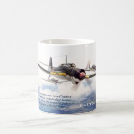 Aviation Art Mug "Aichi B7A"Grace"" Koffiemok