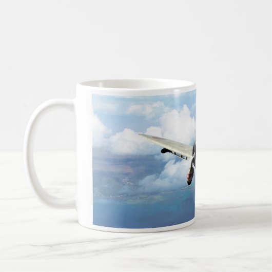 Aviation Art Mug "Aichi D3A  "Val" Koffiemok (Links)