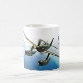 Aviation Art Mug "Aichi M6A Seiran 晴嵐" Koffiemok (Center)