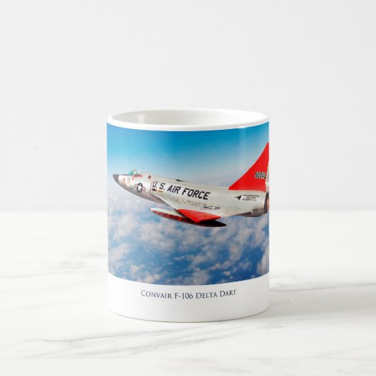 Aviation Art Mug "Convair F-106 Delta Dart" Koffiemok (Center)