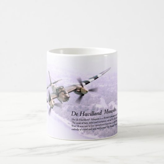 Aviation Art Mug "De Havilland Mosquito" Koffiemok (Center)
