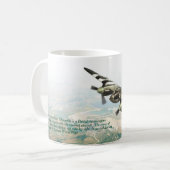 Aviation Art Mug "De Havilland Mosquito" Koffiemok (Voorkant links)