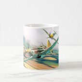 Aviation Art mug "Dewoitine D.520" Koffiemok (Center)