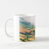 Aviation Art mug "Dewoitine D.520" Koffiemok (Links)
