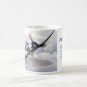 Aviation art mug "F4U Corsair" Koffiemok (Center)