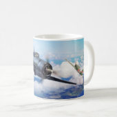 Aviation Art mug "F6F Hellcat" Koffiemok (Voorkant rechts)