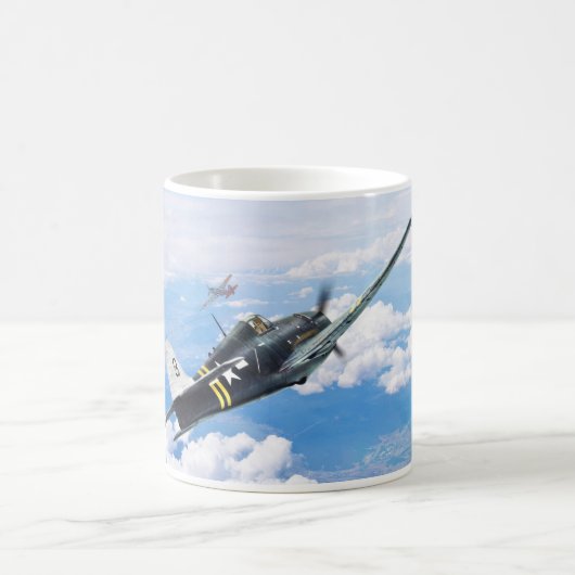 Aviation Art mug "F6F Hellcat" Koffiemok (Center)