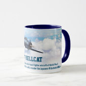 Aviation Art Mug "F6F Hellcat" Mok (Voorkant rechts)