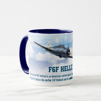 Aviation Art Mug "F6F Hellcat" Mok