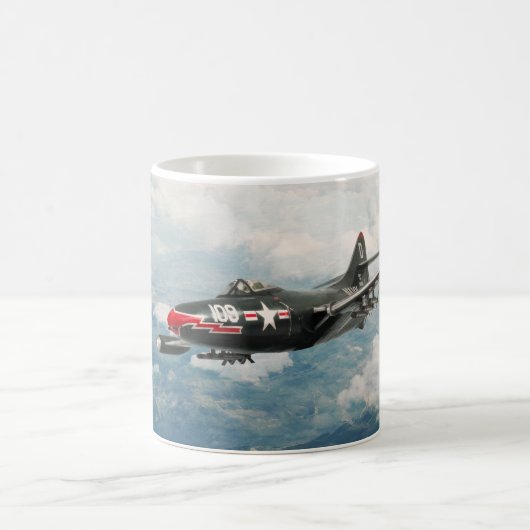Aviation Art Mug "F9F Panther" Koffiemok (Center)