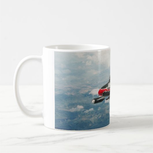 Aviation Art Mug "F9F Panther" Koffiemok (Links)