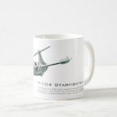 Aviation Art Mug "F-104 Starfighter" Koffiemok (Voorkant rechts)