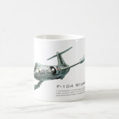 Aviation Art Mug "F-104 Starfighter" Koffiemok (Center)