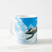 Aviation Art Mug "F-104 Starfighter" Koffiemok (Voorkant links)