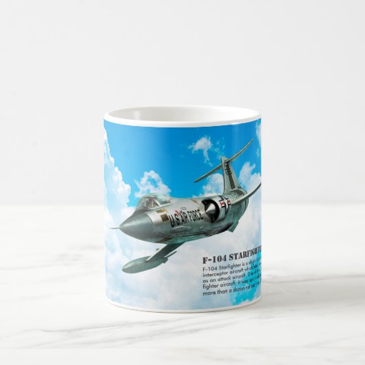 Aviation Art Mug "F-104 Starfighter" Koffiemok (Center)
